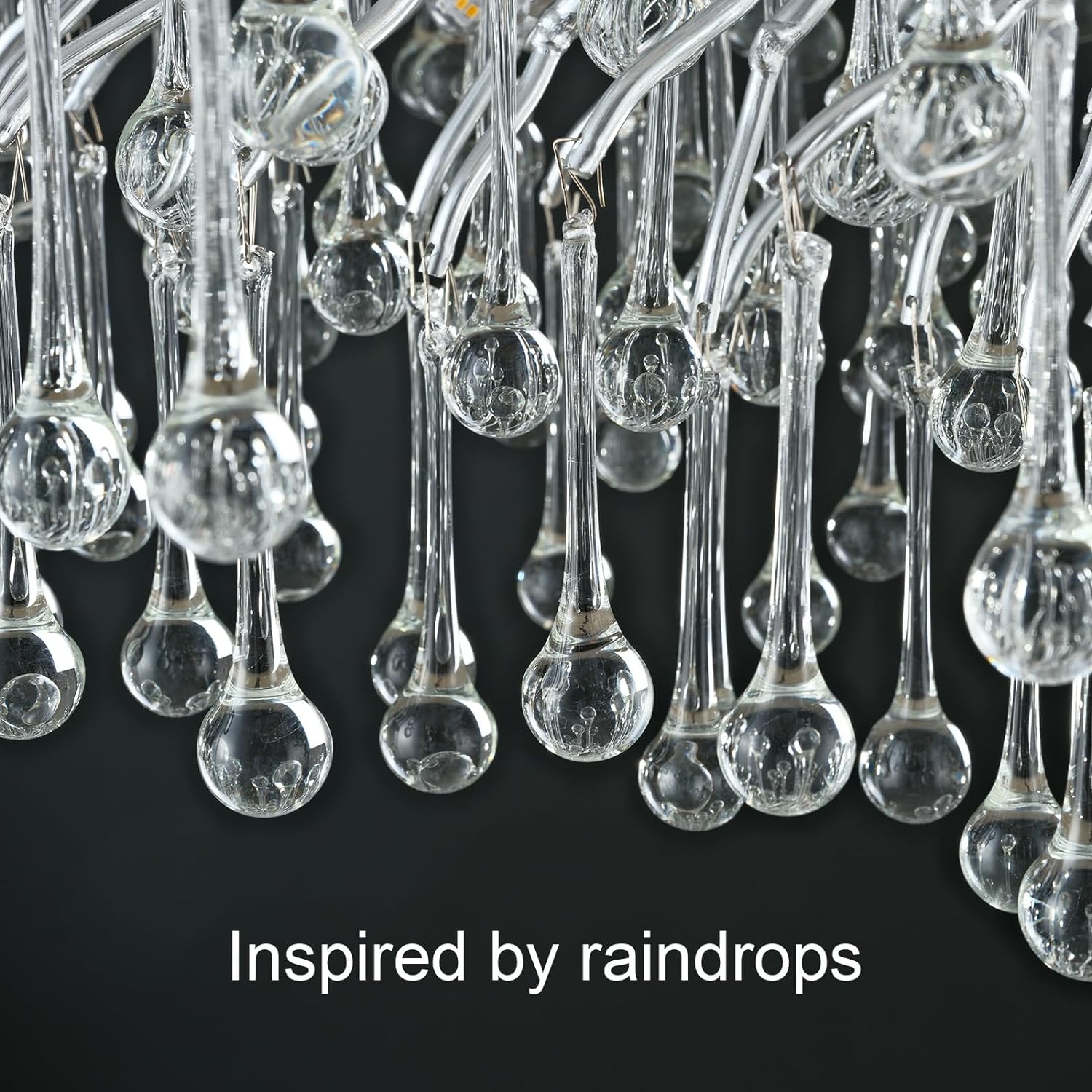 Raindrop Tree Branch Chandelier 23" 47"-Fullstarlighting