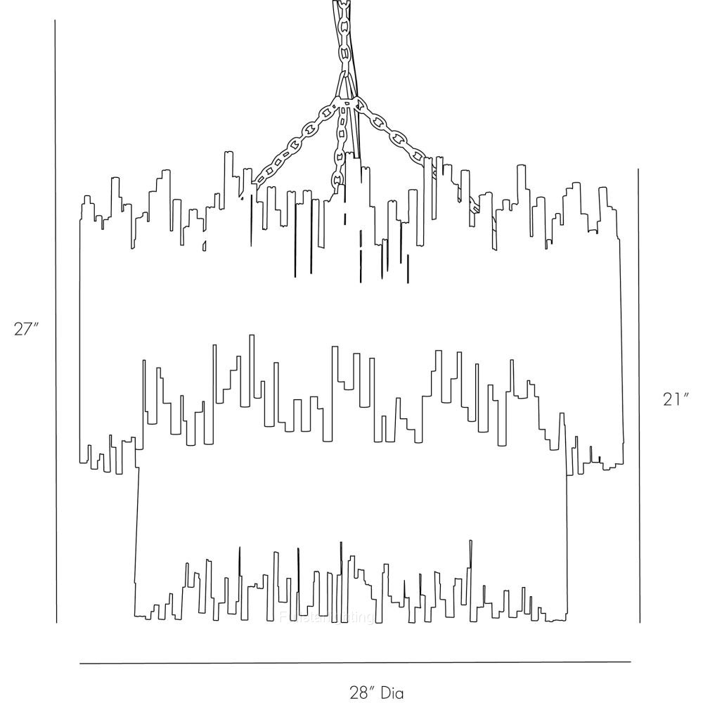 Preslcatt Two Tiered Chandelier