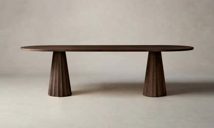 Brank Oval Dining Table-Fullstarlighting