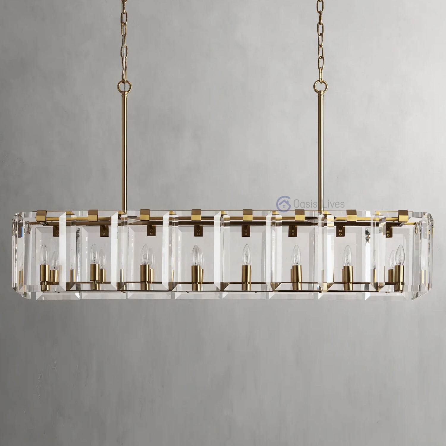 Morden Amaya Rectangular Chandelier