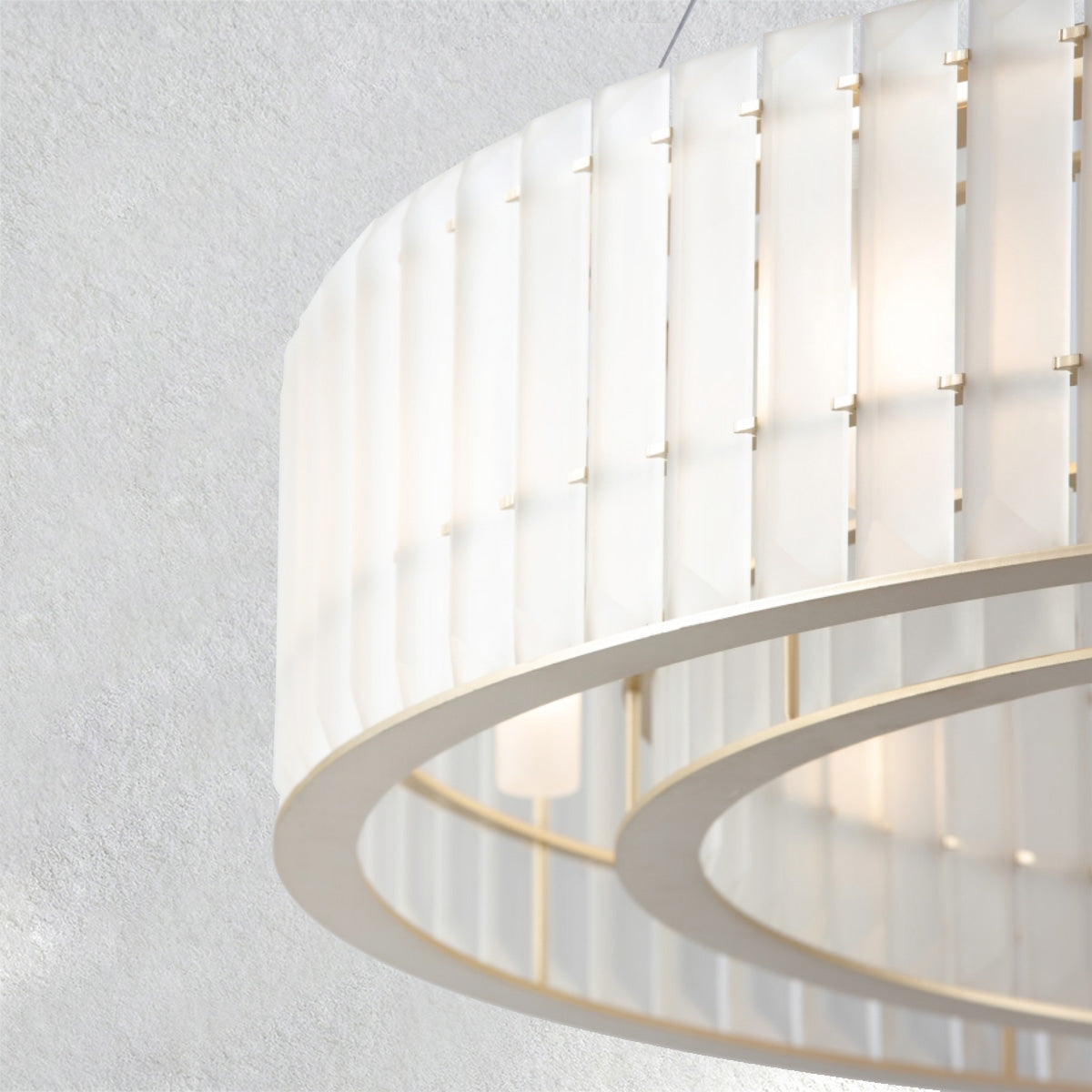 Carey Parallel Round Chandelier-Fullstarlighting