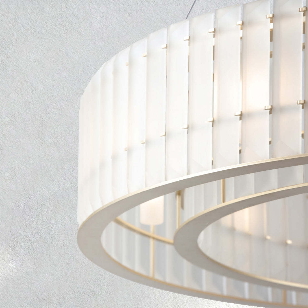 Carey Parallel Round Chandelier-Fullstarlighting
