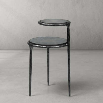 Thaddeus Tiered Accent Table-Fullstarlighting