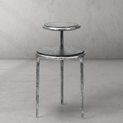 Thaddeus Tiered Accent Table-Fullstarlighting