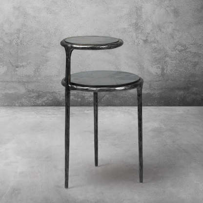 Thaddeus Tiered Accent Table-Fullstarlighting