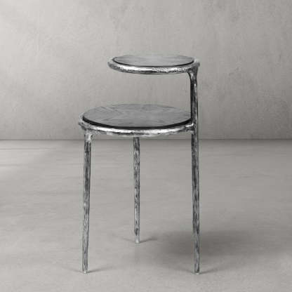 Thaddeus Tiered Accent Table-Fullstarlighting