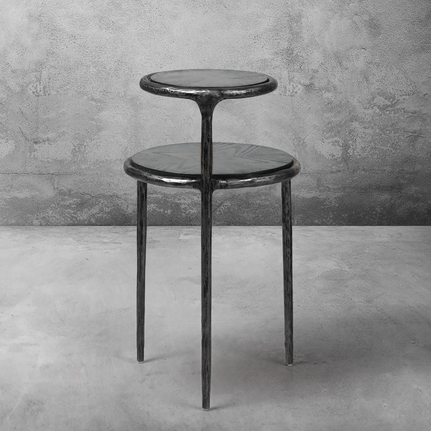 Thaddeus Tiered Accent Table-Fullstarlighting