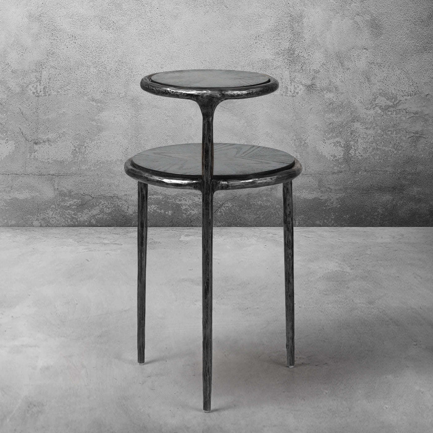 Thaddeus Tiered Accent Table-Fullstarlighting