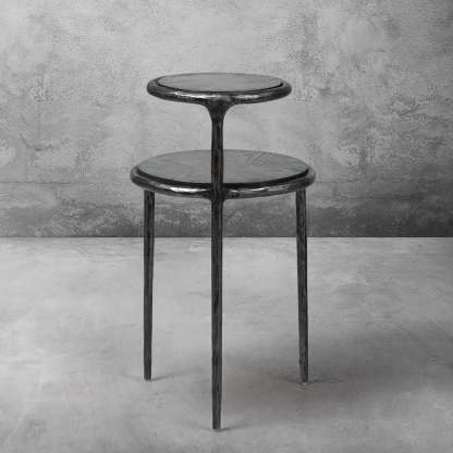 Thaddeus Tiered Accent Table-Fullstarlighting