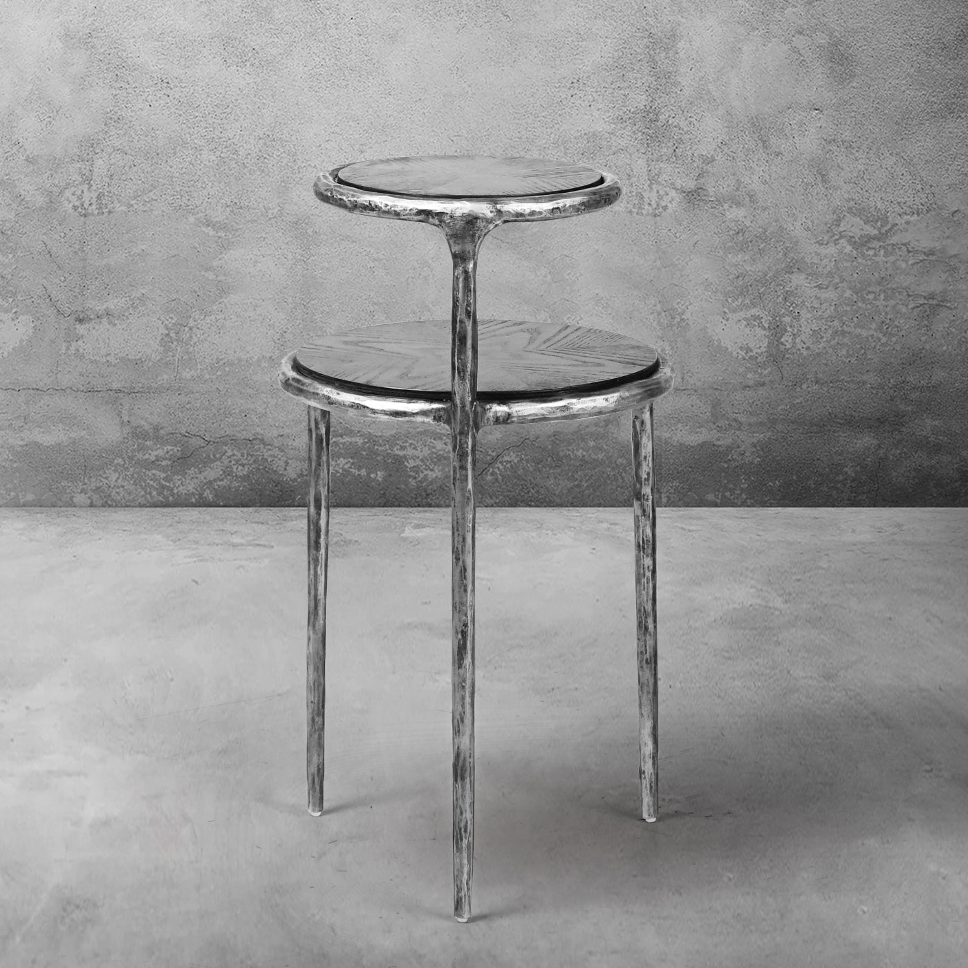 Thaddeus Tiered Accent Table-Fullstarlighting