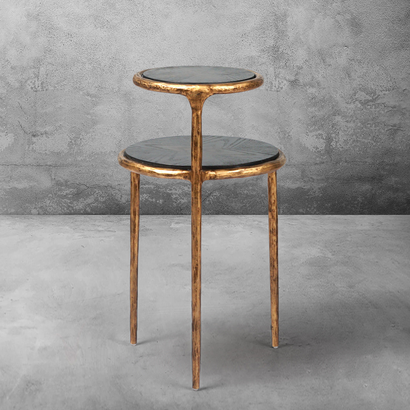 Thaddeus Tiered Accent Table-Fullstarlighting
