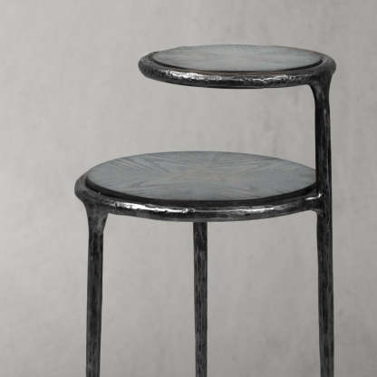 Thaddeus Tiered Accent Table-Fullstarlighting