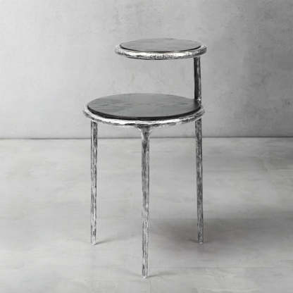 Thaddeus Tiered Accent Table-Fullstarlighting