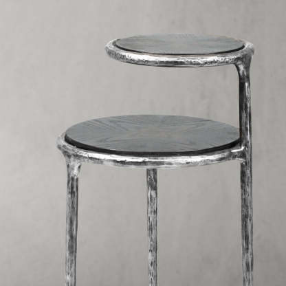Thaddeus Tiered Accent Table-Fullstarlighting