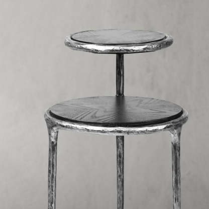 Thaddeus Tiered Accent Table-Fullstarlighting