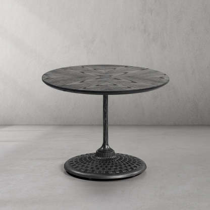 Thaddeus Wooden Side Table-Fullstarlighting