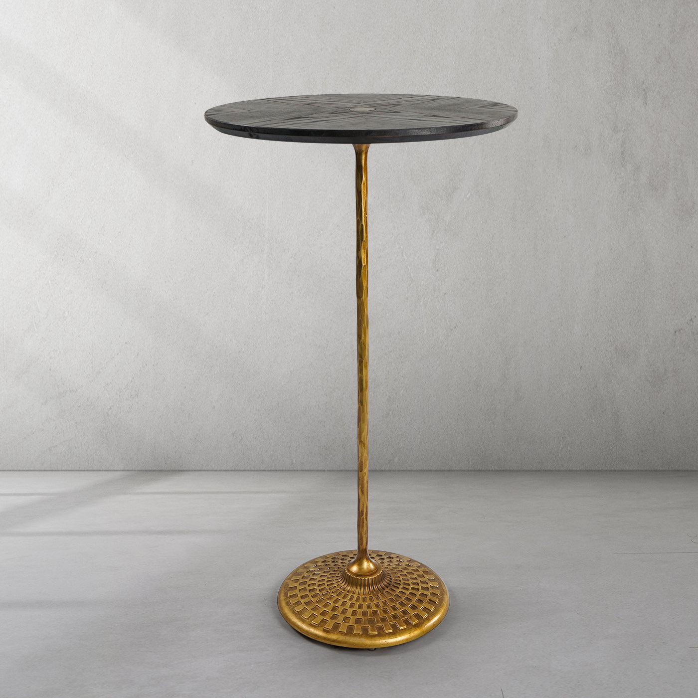 Thaddeus Wooden Side Table-Fullstarlighting