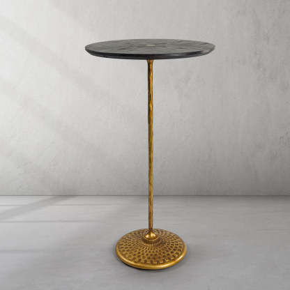 Thaddeus Wooden Side Table-Fullstarlighting