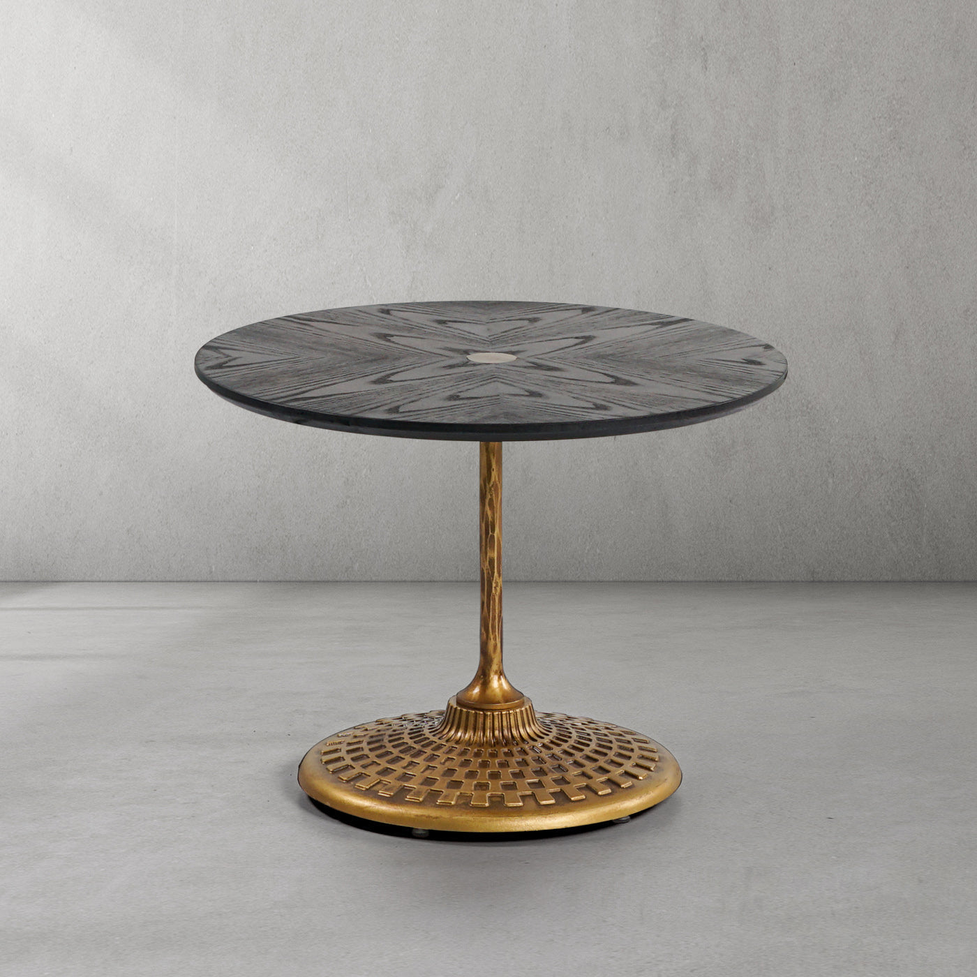 Thaddeus Wooden Side Table-Fullstarlighting