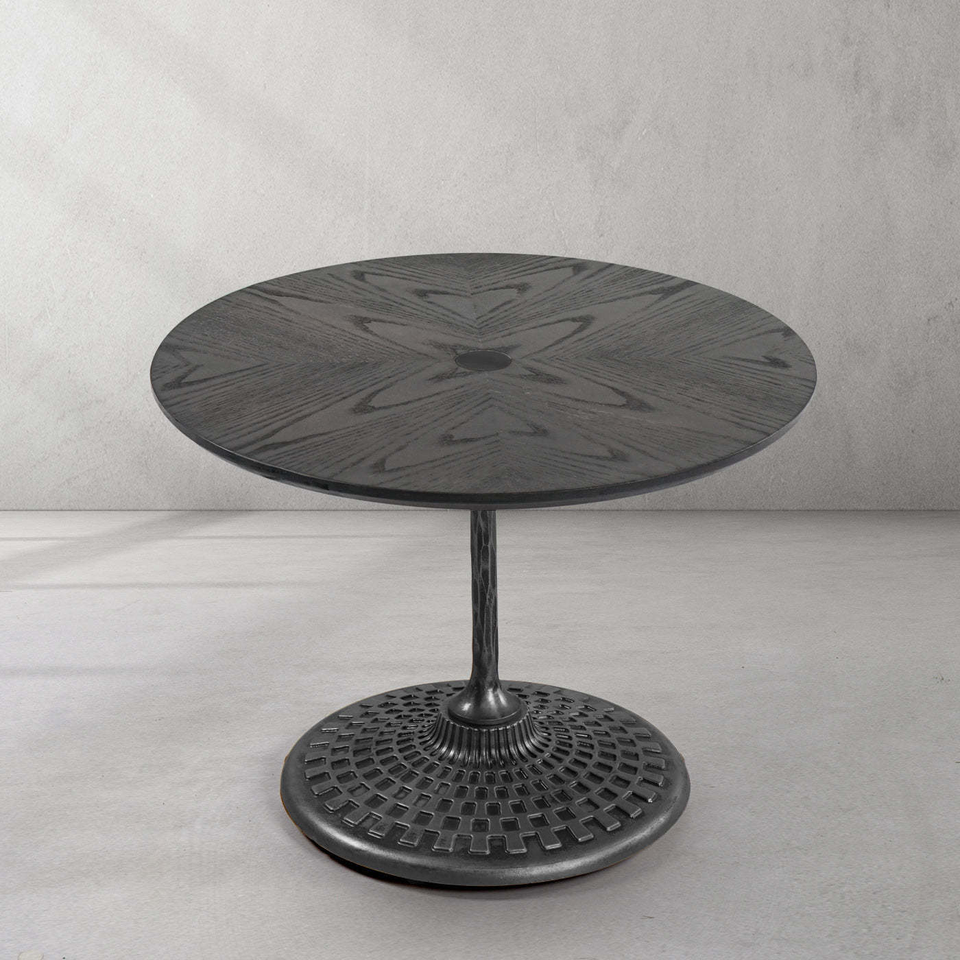Thaddeus Wooden Side Table-Fullstarlighting