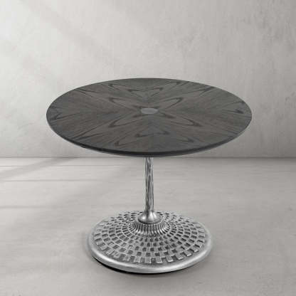 Thaddeus Wooden Side Table-Fullstarlighting