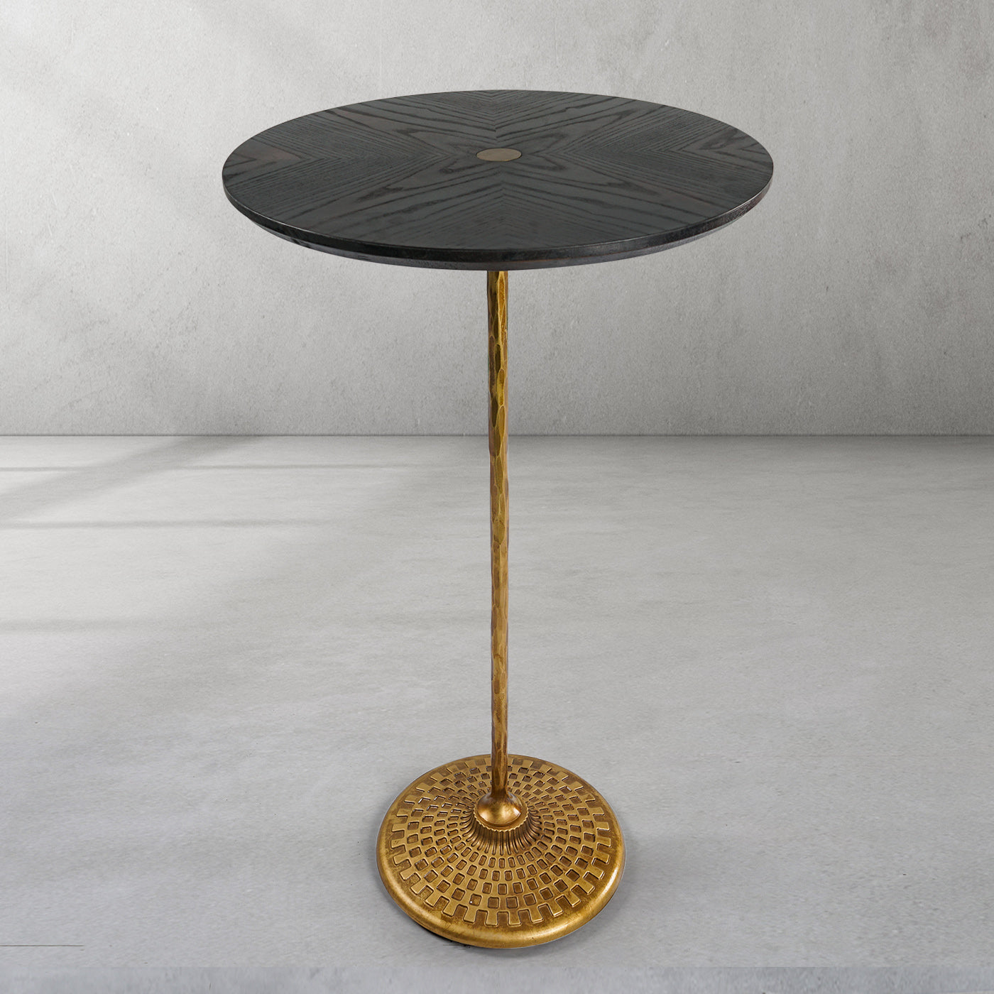 Thaddeus Wooden Side Table-Fullstarlighting