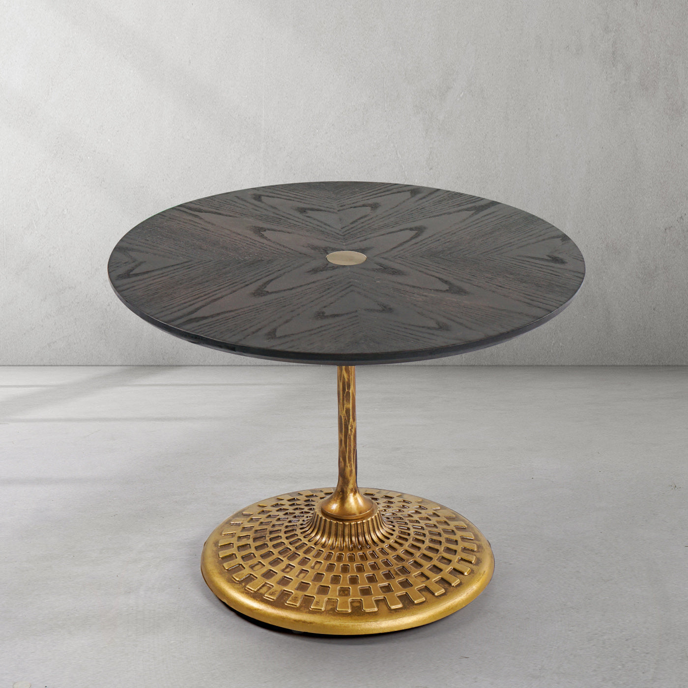 Thaddeus Wooden Side Table-Fullstarlighting