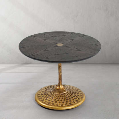 Thaddeus Wooden Side Table-Fullstarlighting