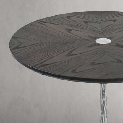 Thaddeus Wooden Side Table-Fullstarlighting
