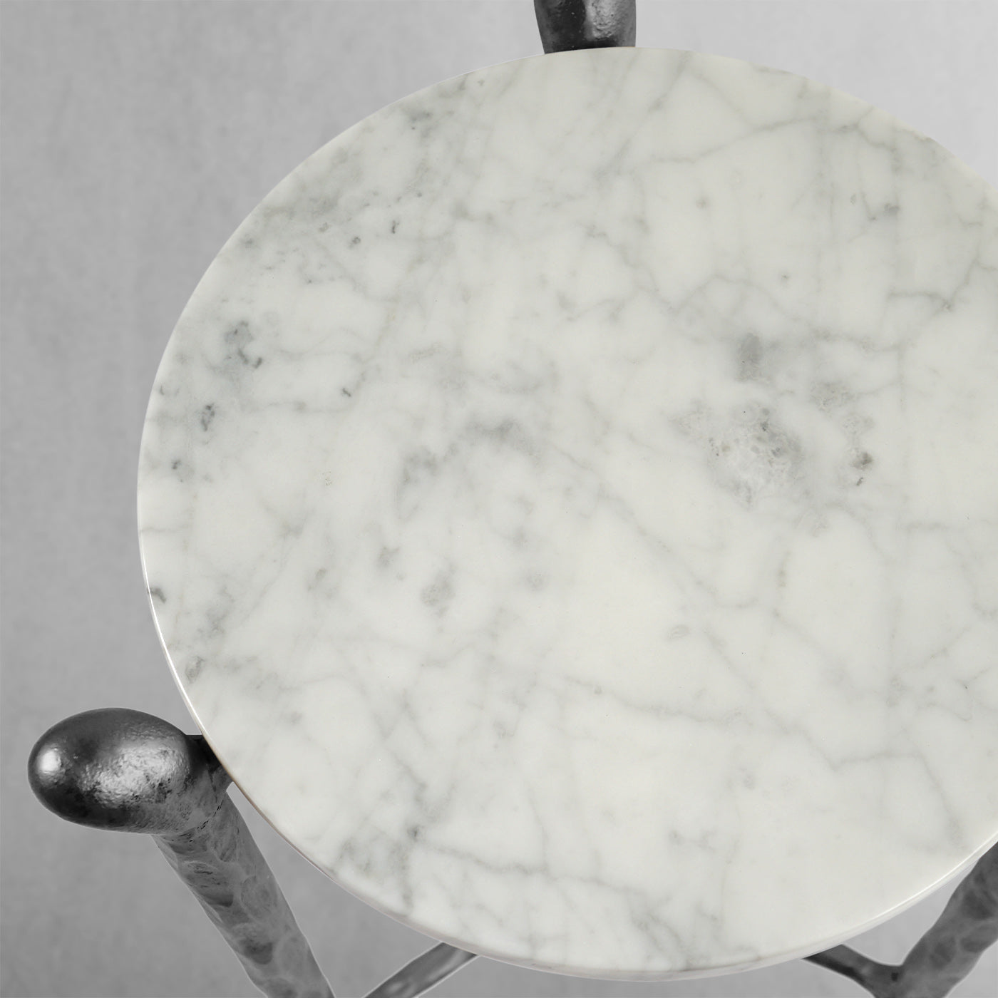 Thaddeus Round Horn Marble Coffee Table & Side Table-Fullstarlighting