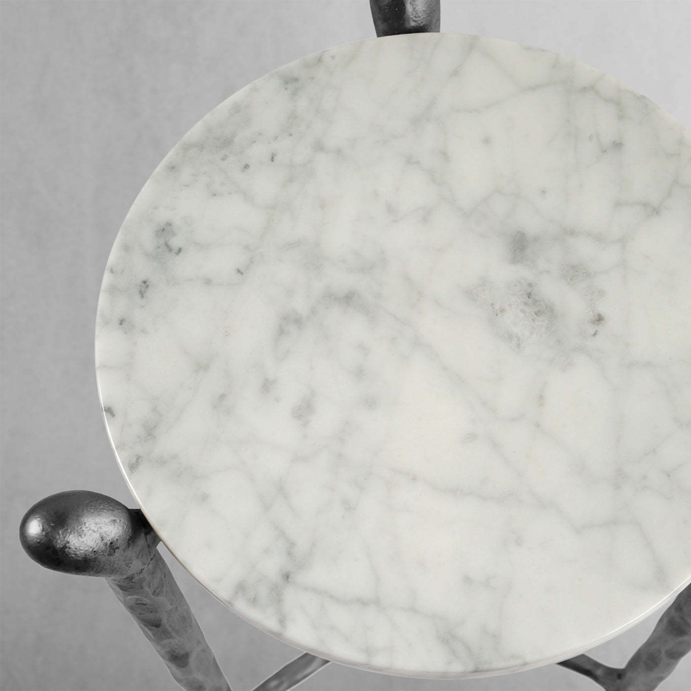 Thaddeus Round Horn Marble Coffee Table & Side Table-Fullstarlighting