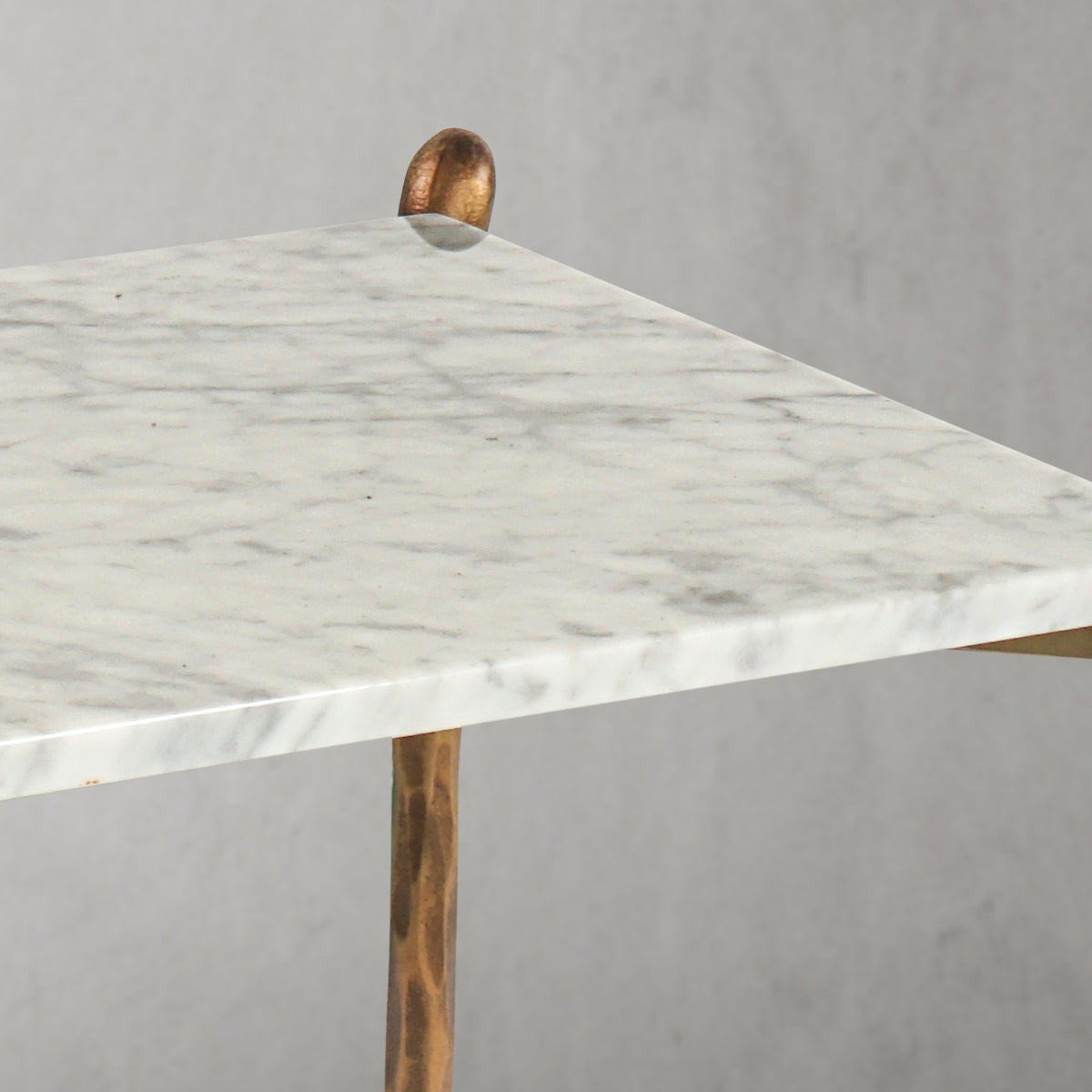 Thaddeus Square Marble Side Table-Fullstarlighting