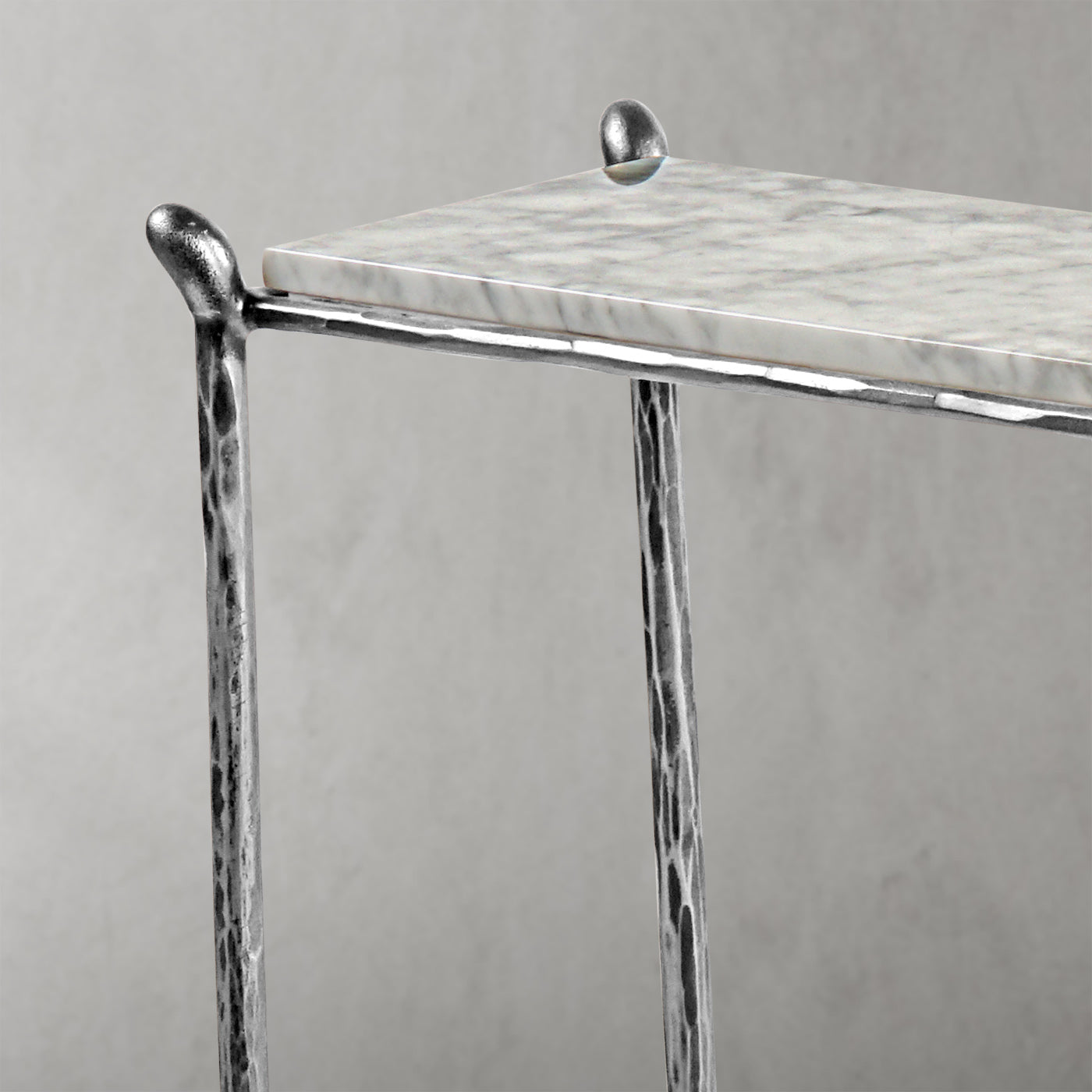 Thaddeus Rectangle Horn Marble Console Table-Fullstarlighting