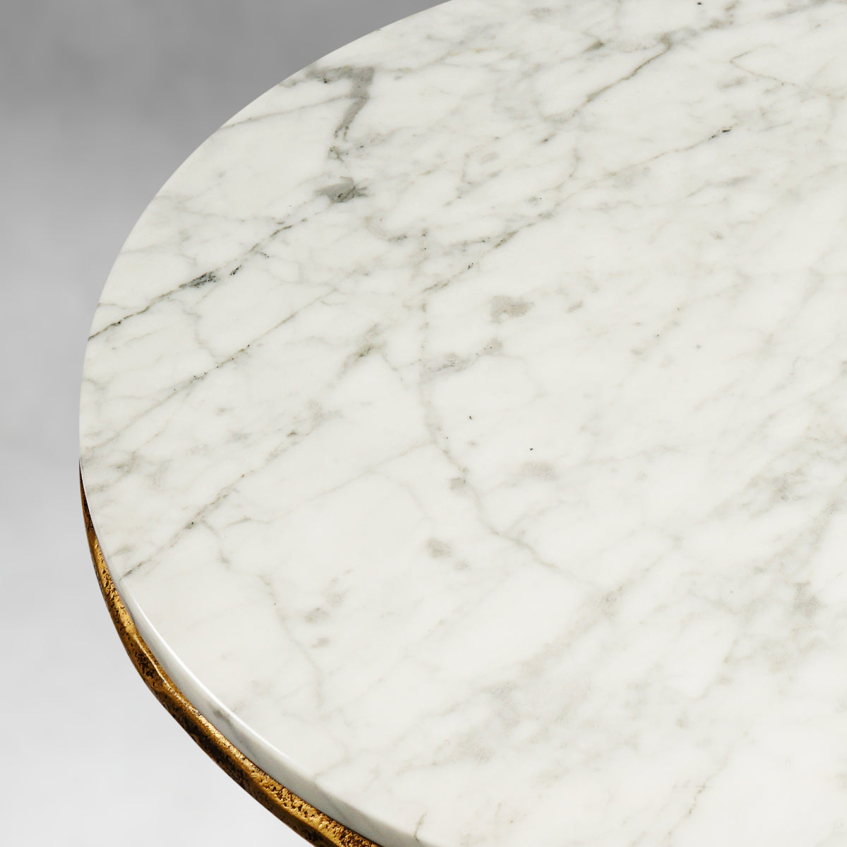 Thaddeus Marble Round Side Table-Fullstarlighting