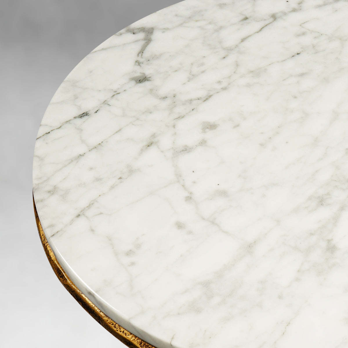 Thaddeus Marble Round Side Table-Fullstarlighting