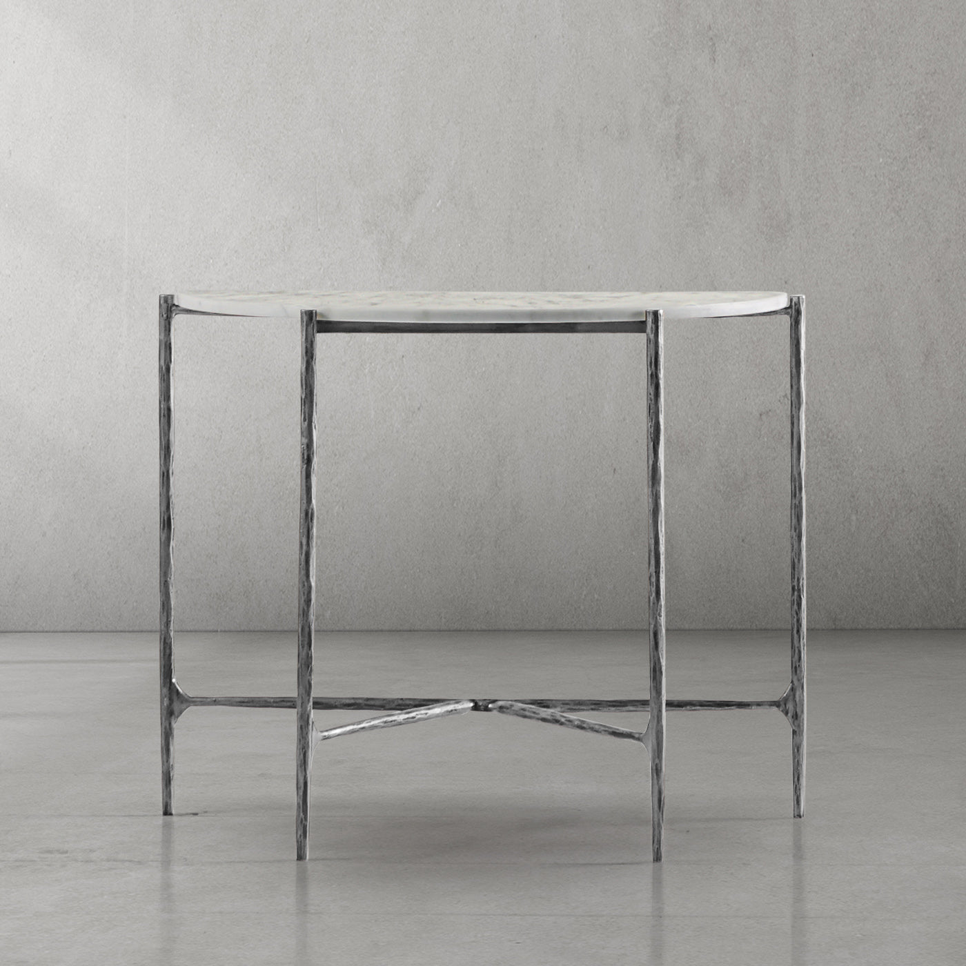 Thaddeus Semi-circle Console Table-Fullstarlighting