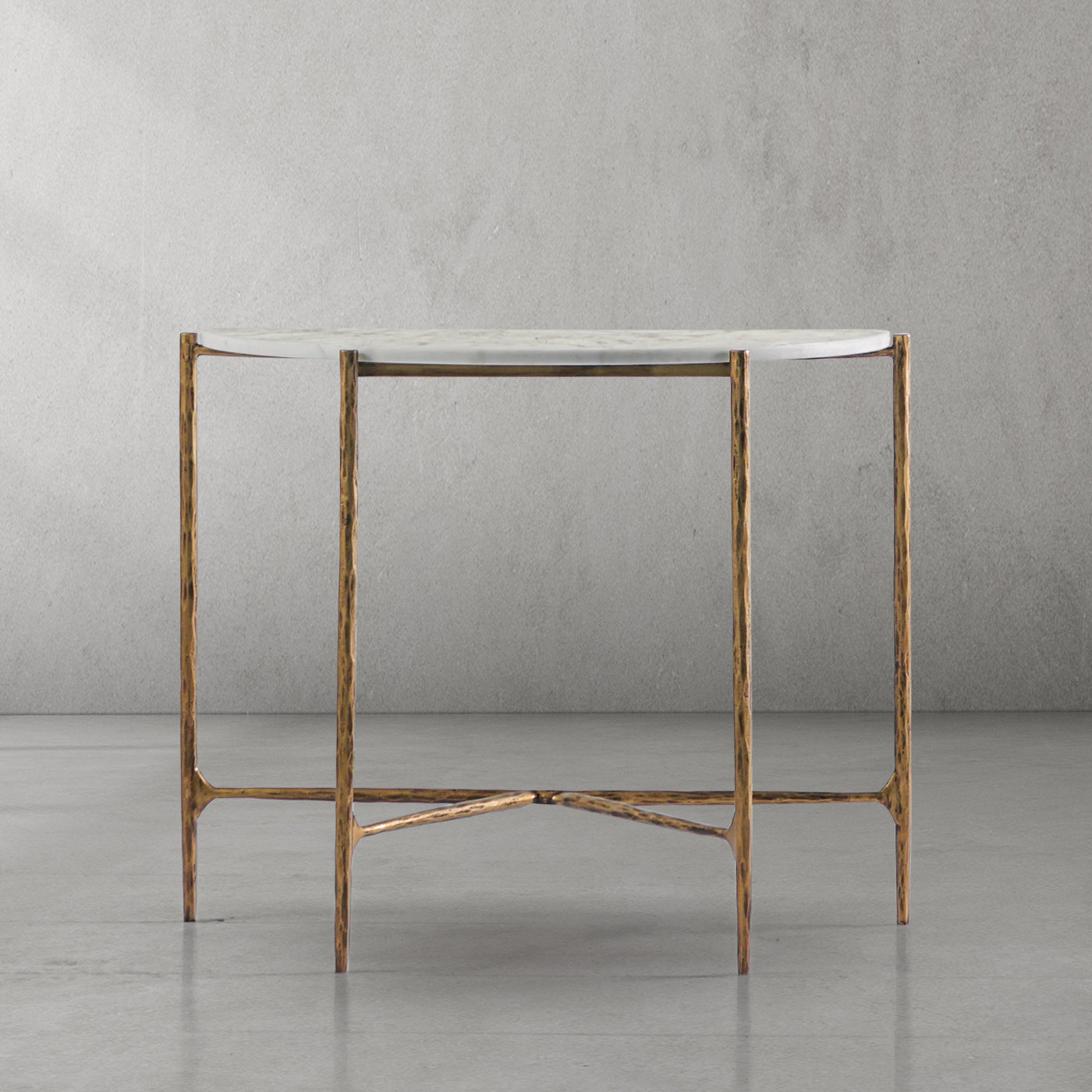 Thaddeus Semi-circle Console Table-Fullstarlighting