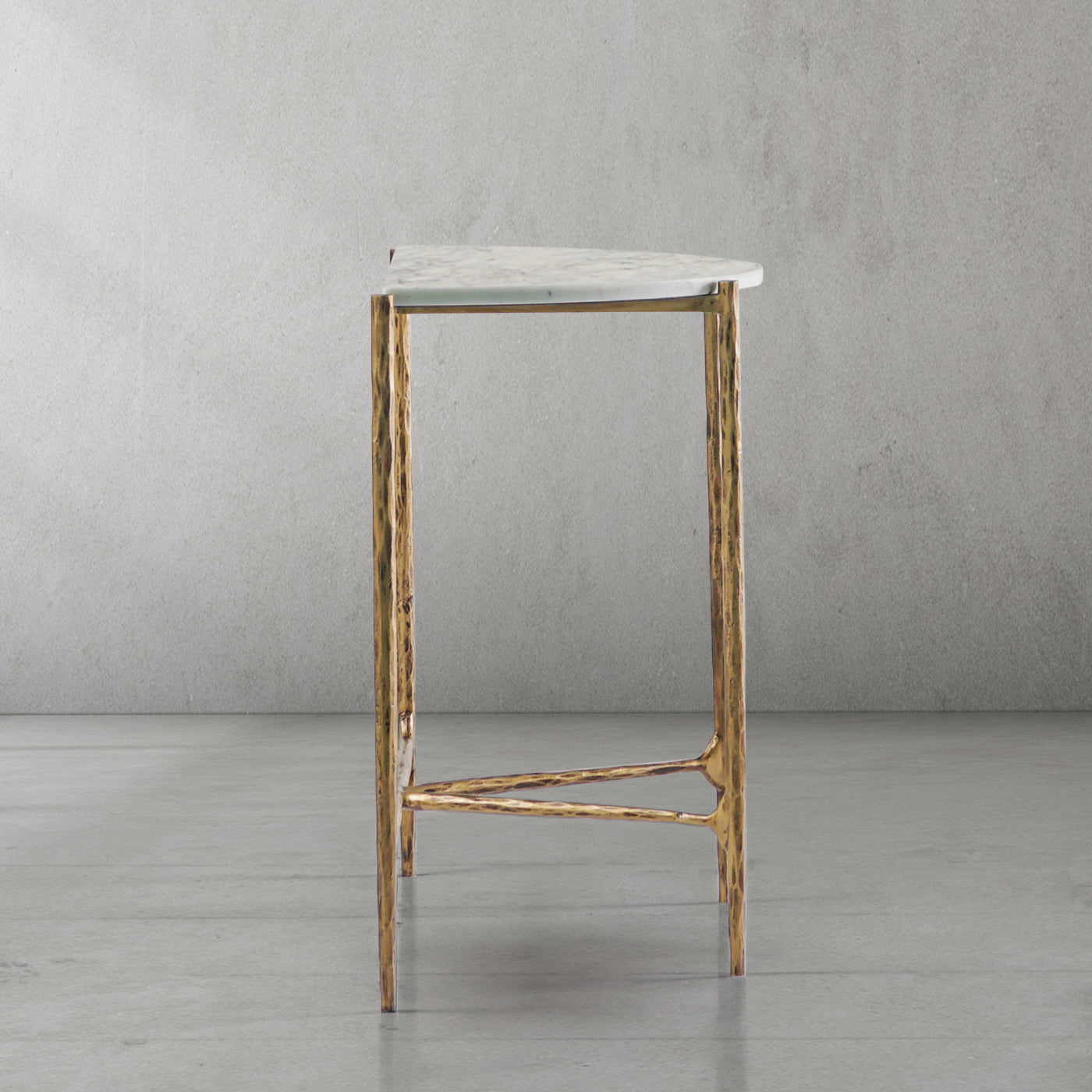 Thaddeus Semi-circle Console Table-Fullstarlighting