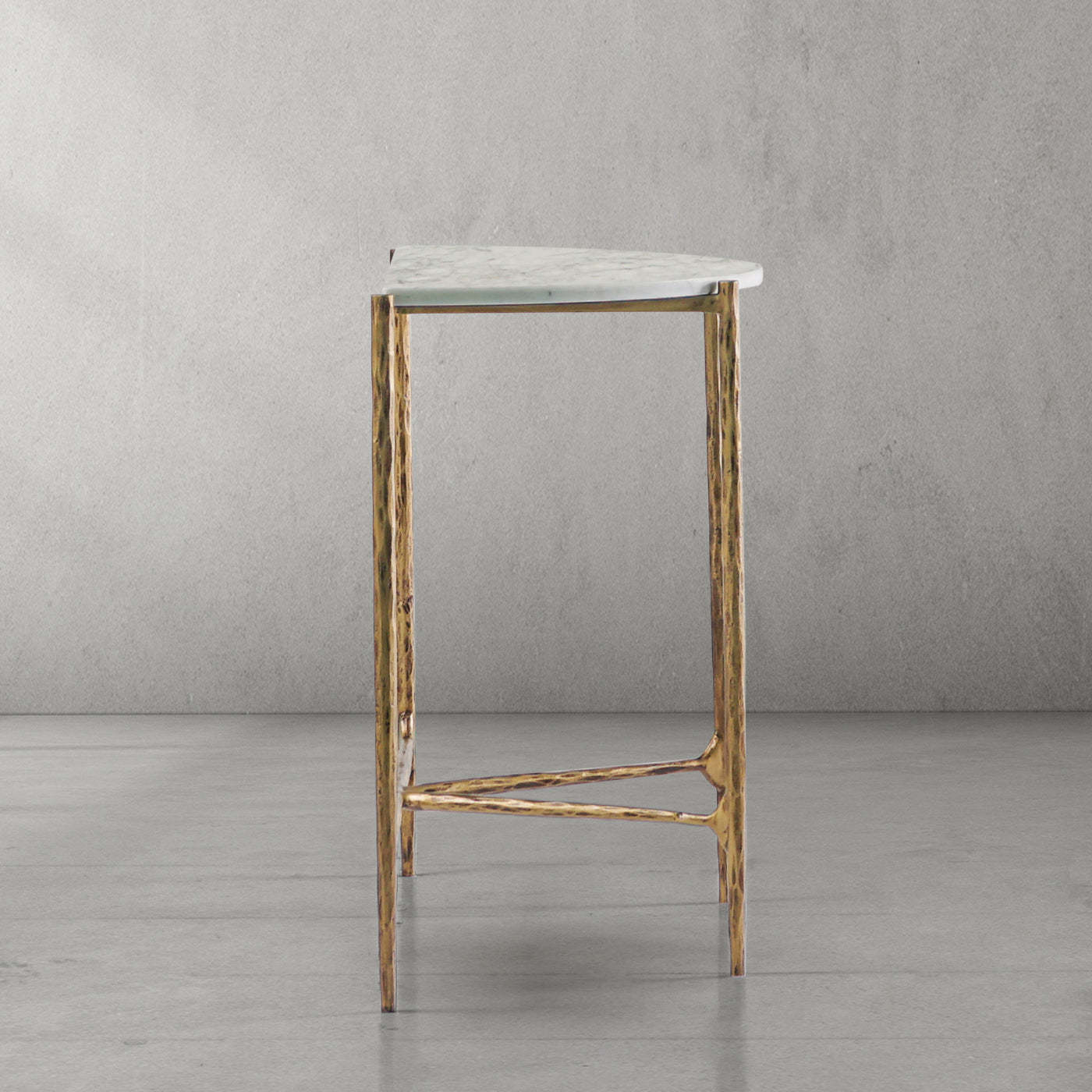 Thaddeus Semi-circle Console Table-Fullstarlighting