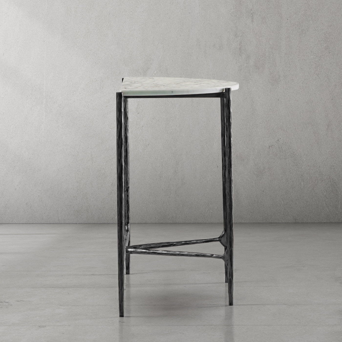 Thaddeus Semi-circle Console Table-Fullstarlighting