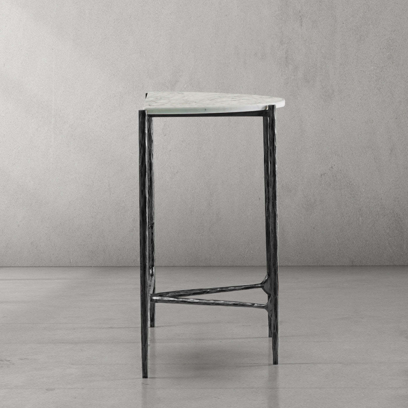 Thaddeus Semi-circle Console Table-Fullstarlighting