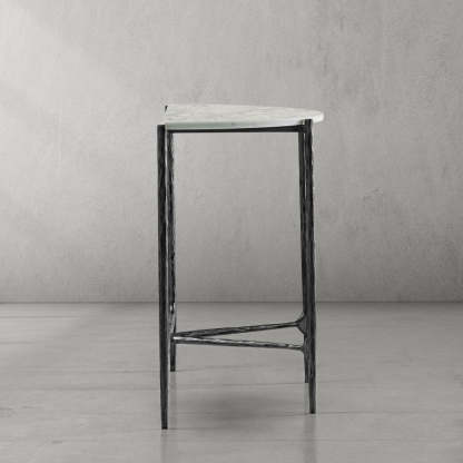 Thaddeus Semi-circle Console Table-Fullstarlighting