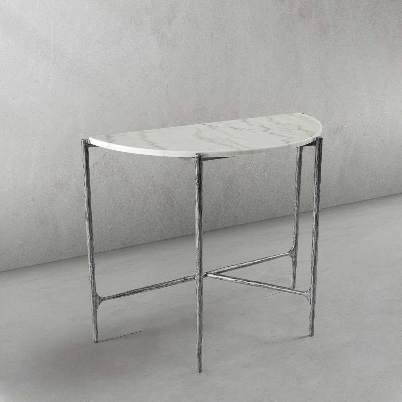 Thaddeus Semi-circle Console Table-Fullstarlighting