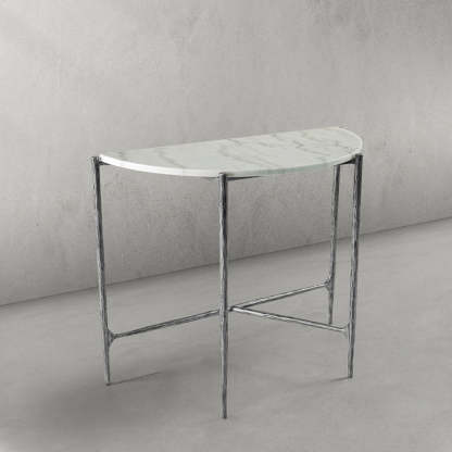 Thaddeus Semi-circle Console Table-Fullstarlighting