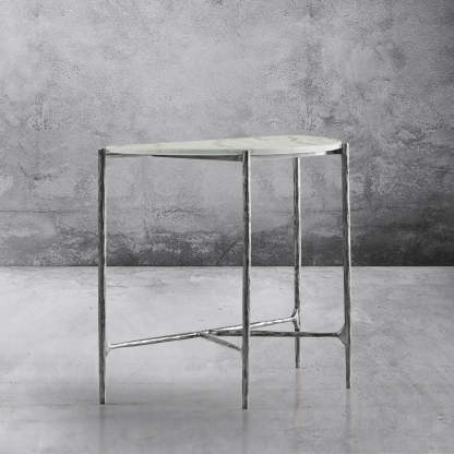 Thaddeus Semi-circle Console Table-Fullstarlighting