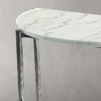 Thaddeus Semi-circle Console Table-Fullstarlighting