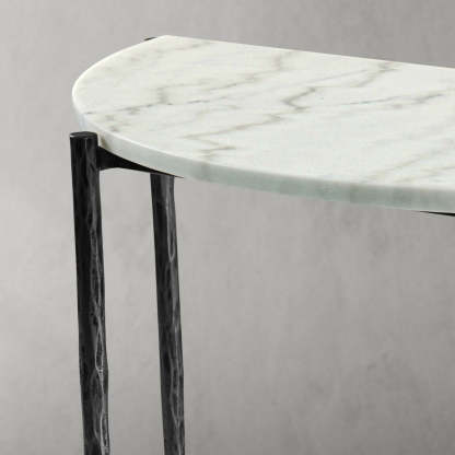 Thaddeus Semi-circle Console Table-Fullstarlighting