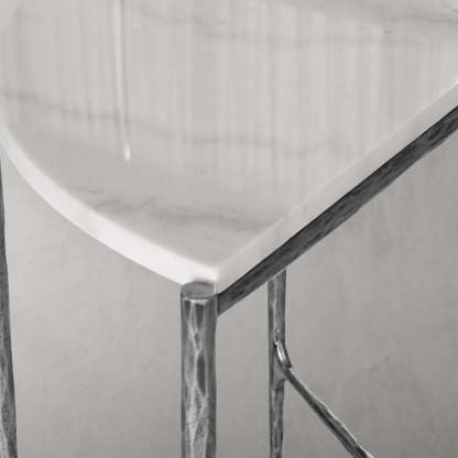 Thaddeus Semi-circle Console Table-Fullstarlighting