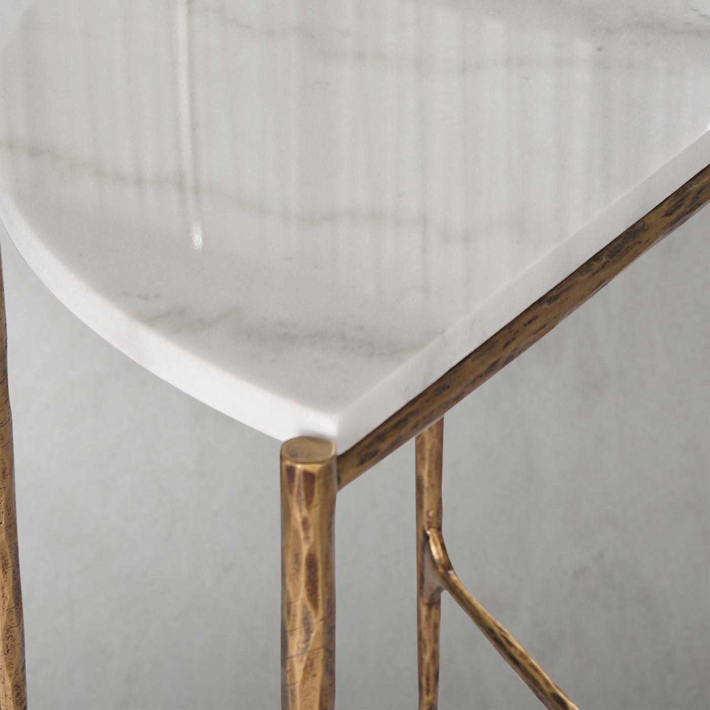Thaddeus Semi-circle Console Table-Fullstarlighting