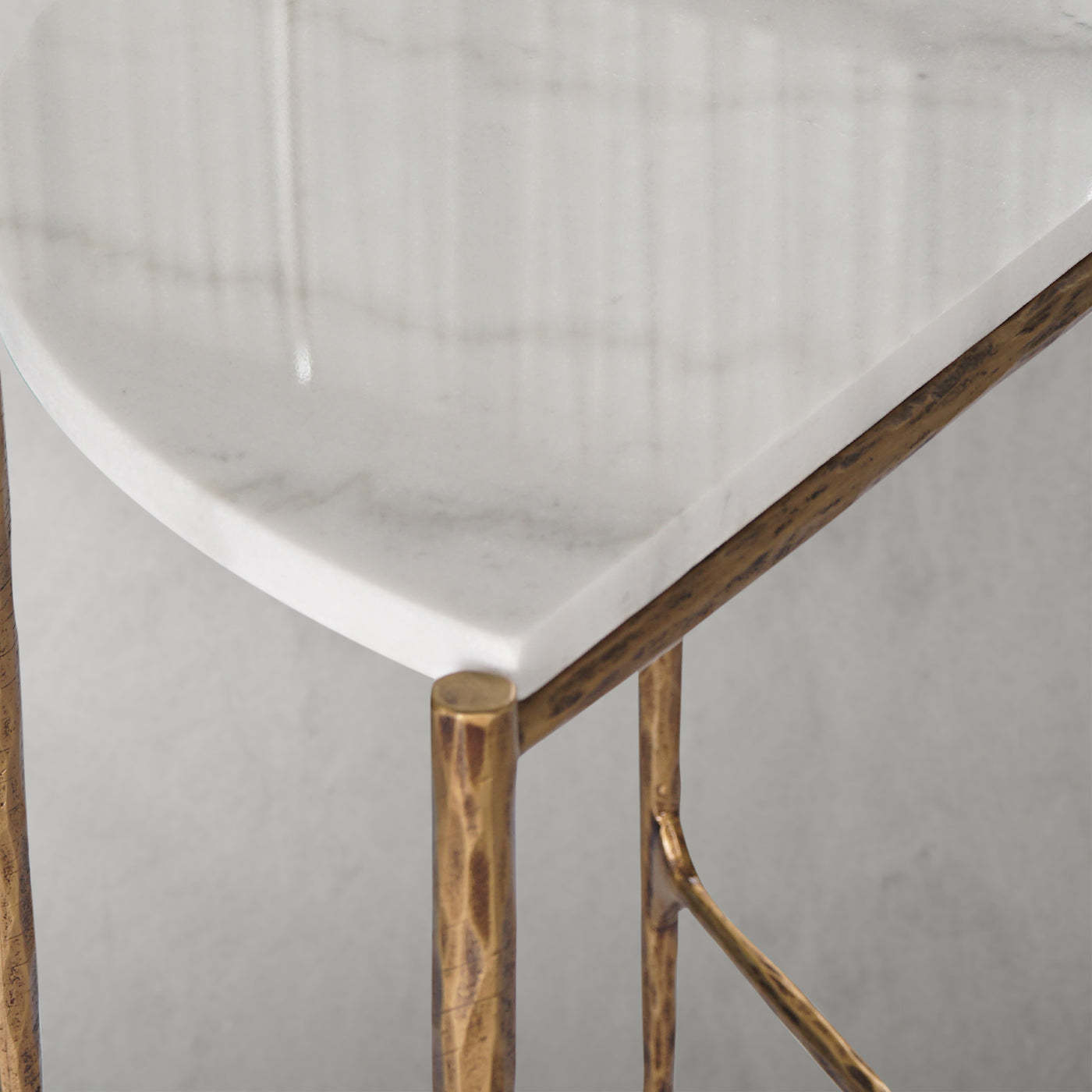 Thaddeus Semi-circle Console Table-Fullstarlighting